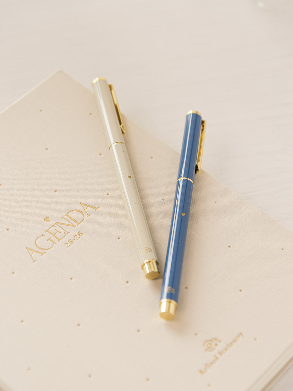 set boligrafos arena denim